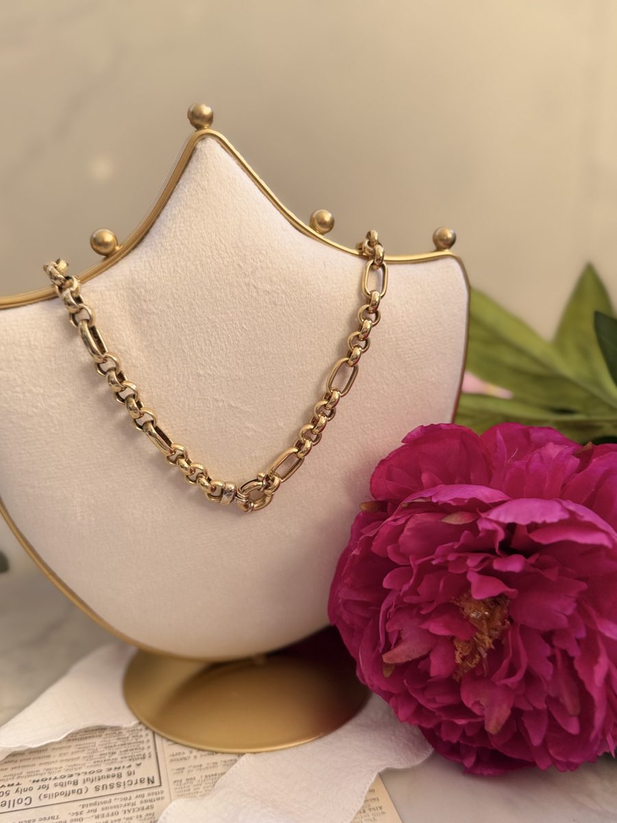 Collar Halo Floral, Colgante con diamante, Cadena oro 18k